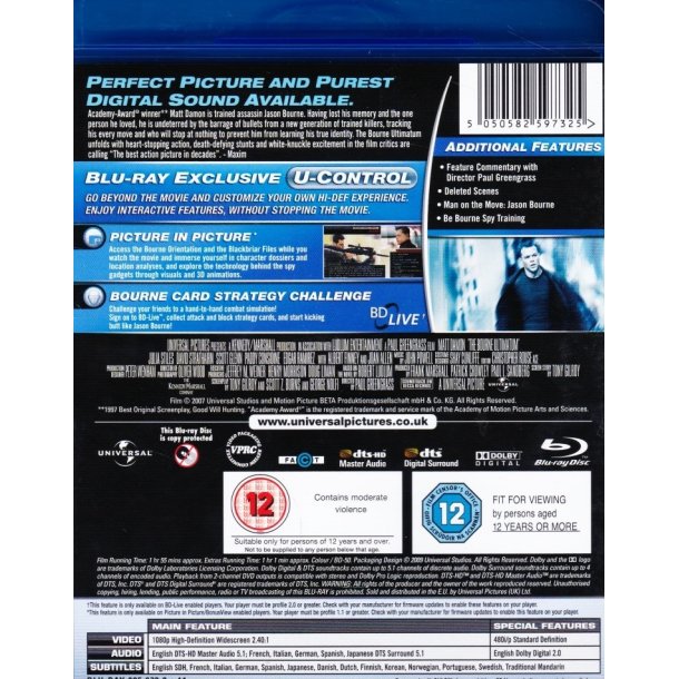 The Bourne Ultimatum (Blu-ray)