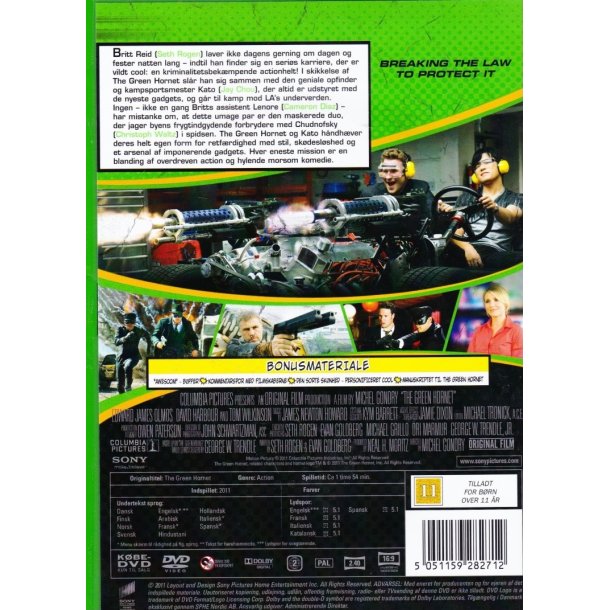 The green hornet (DVD)