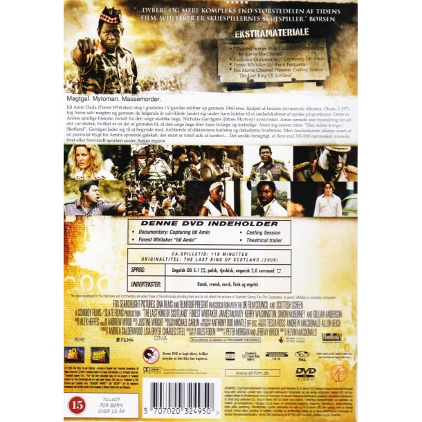 The Last King of Scotland (DVD)