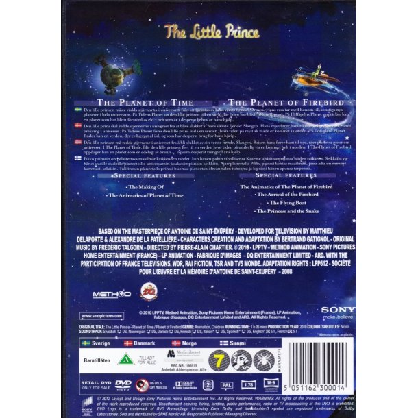 The little prince (DVD)