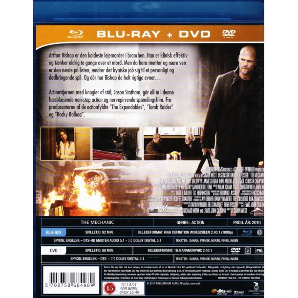 The mechanic (Blu-ray)