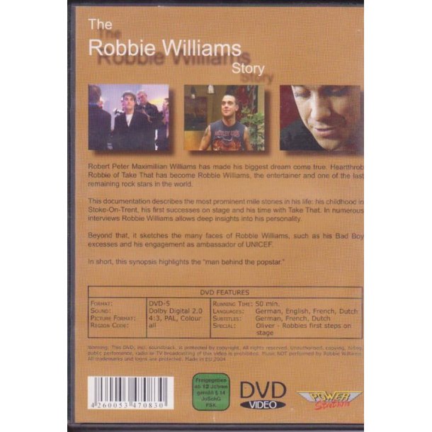 The Robbie Williams Story (DVD)
