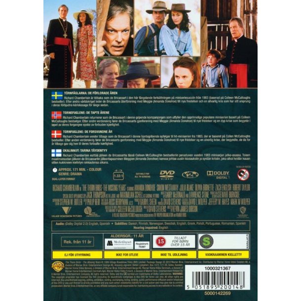 The thorn birds - the missing years (DVD)