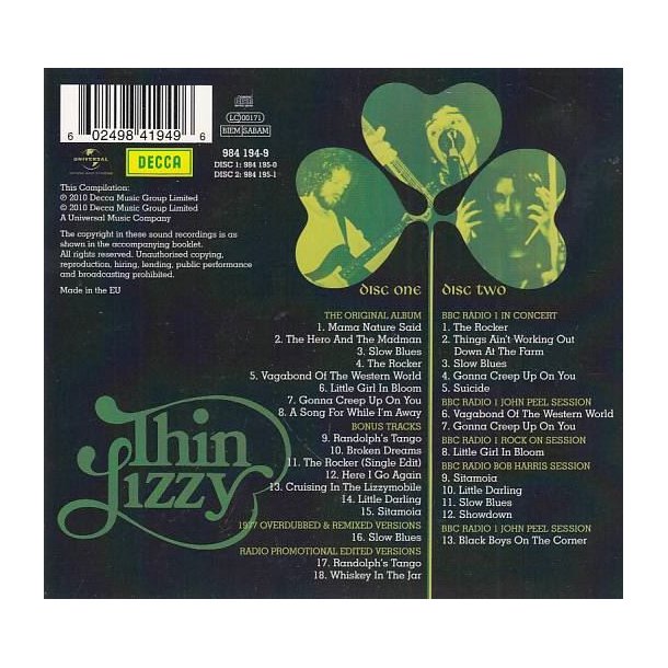 Vagabonds Of The Western World (CD)