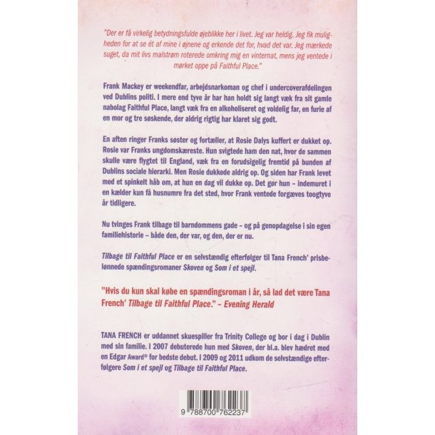 Tilbage til faithful place (Bog)