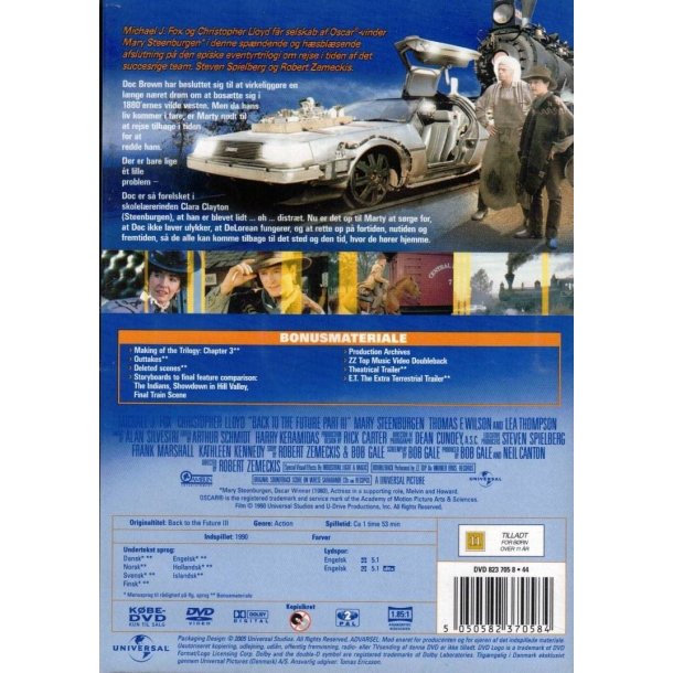 Tilbage til fremtiden 3 (DVD)