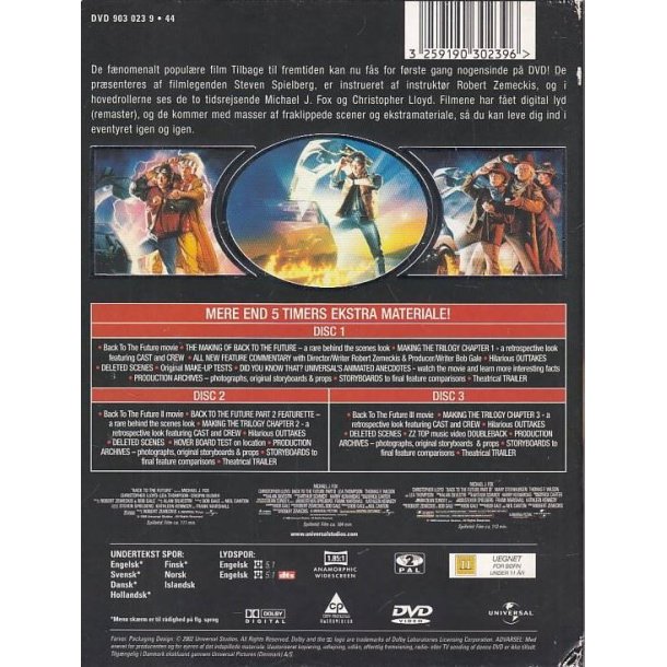 Tilbage til fremtiden (DVD)