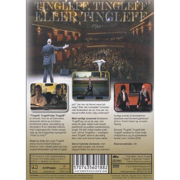 Tingleff, Tingleff eller Tingleff (DVD)