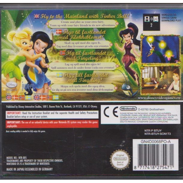 Tinker Bell and the great fairy rescue (Spil)