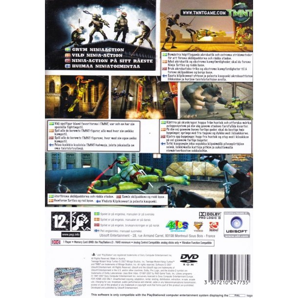 TMNT - Teenage mutant ninja turtles (SPIL)