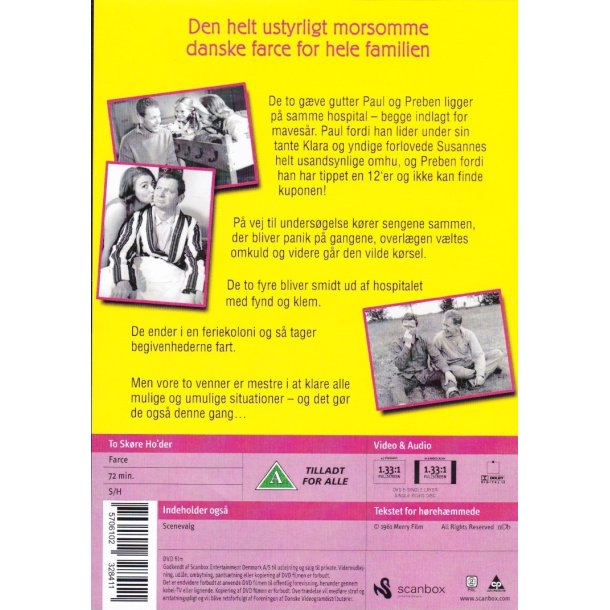 To sk�re ho'der (DVD)