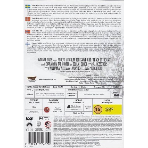 Track of the cat (DVD)