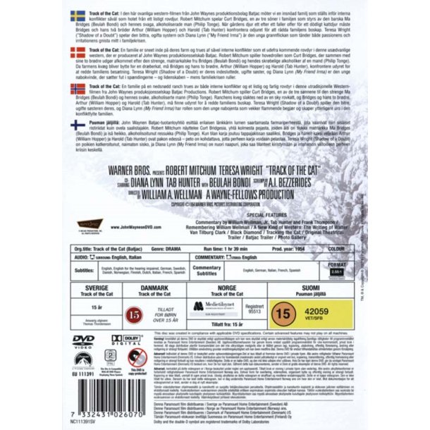 Track of the cat (DVD)