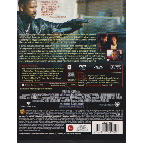 Traing day (DVD)