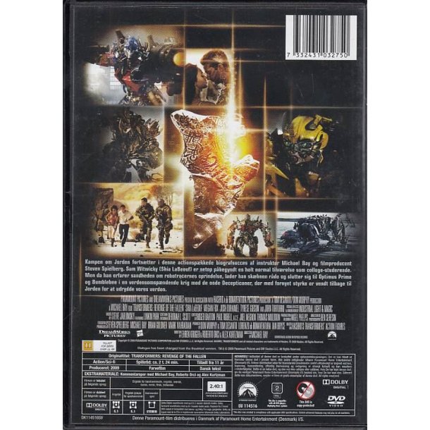 Transformers - De faldnes h�vn (DVD)