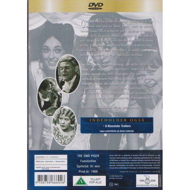 Tre sm� piger (DVD)