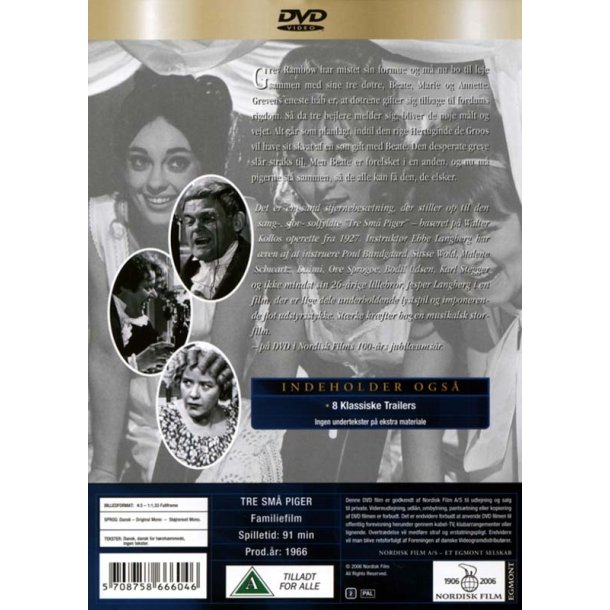 Tre sm� piger (DVD)