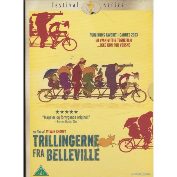 Trillingerne fra Belleville (DVD)