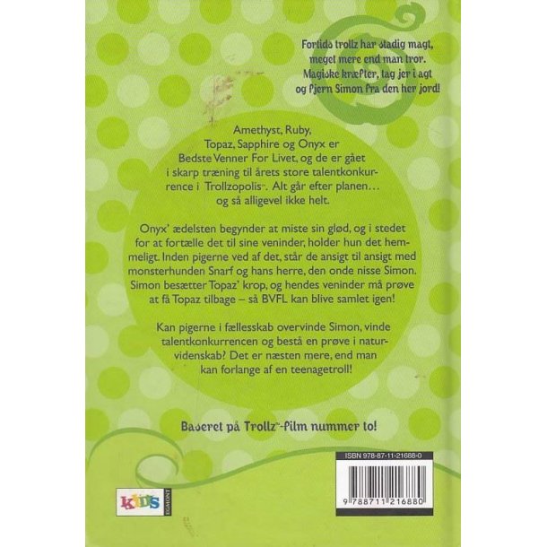 Trollz - De fems magi (Bog)