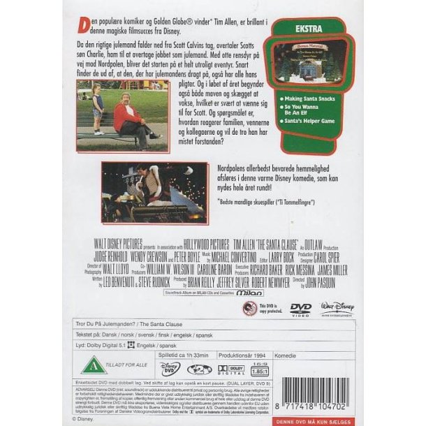Tror du p� Julemanden (DVD)