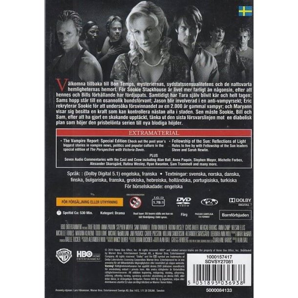 True Blood - S�son 2 (DVD)