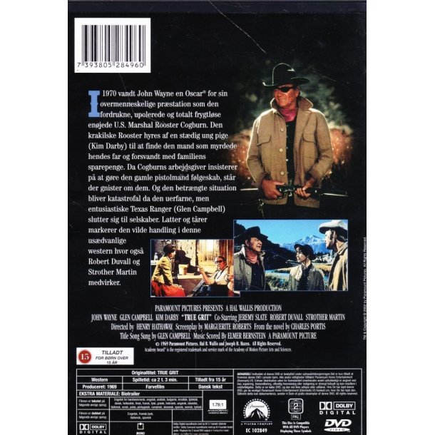 True grit - De frygtl�se (DVD)