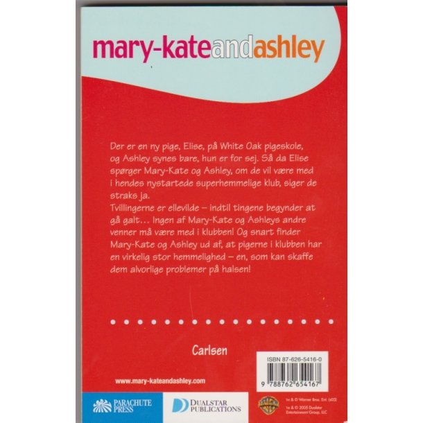 Mary-Kate and Ashley 12 - T�seklubben (Bog)