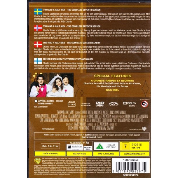 Two and a Half Men - S�son 7 (DVD)