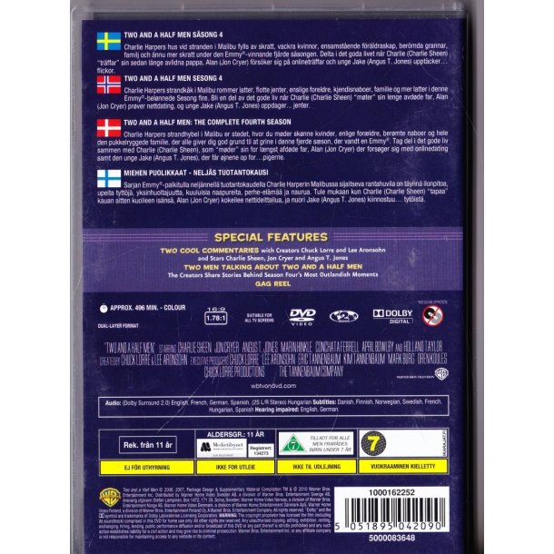 Two and a half men - S�son 4 (DVD)