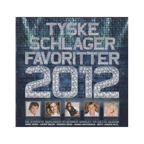 Tyske Schlager favoritter 2012 (CD)