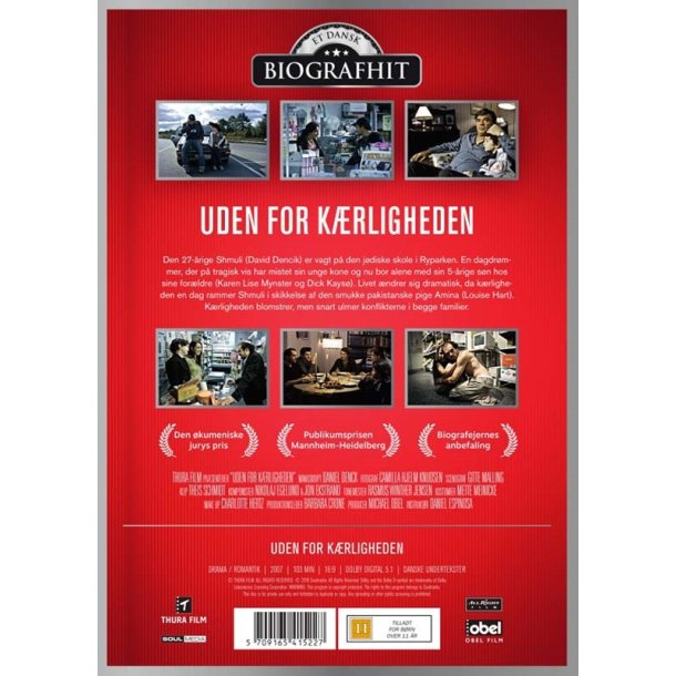 Uden for k�rligheden (DVD)