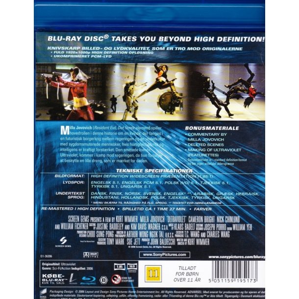 Ultraviolet (Blu-ray)