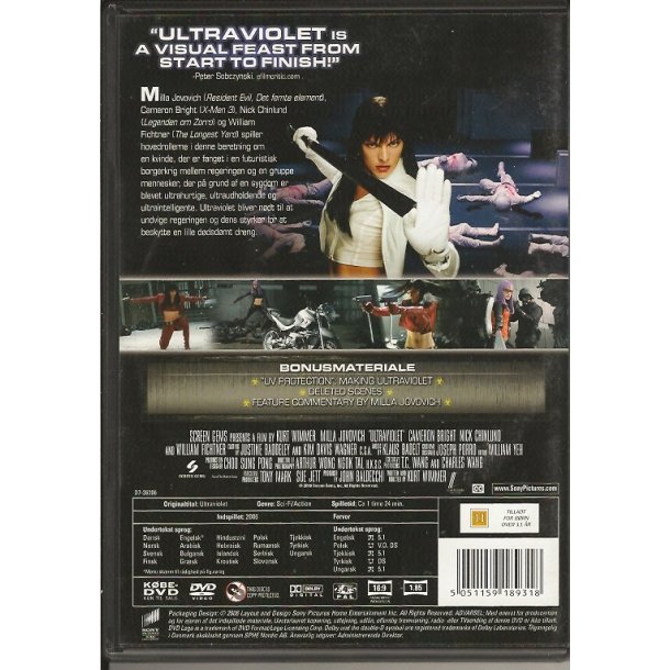 Ultraviolet (DVD)