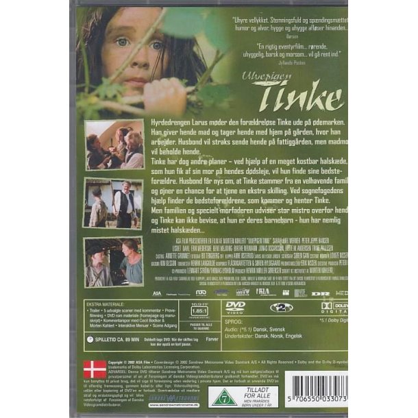 Ulvepigen Tinke (DVD)