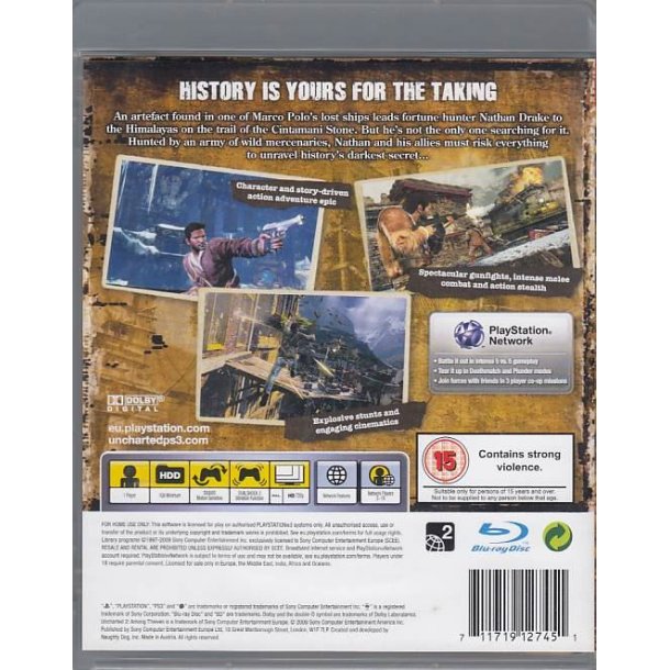 Uncharted 2 - Among thieves (Spil)