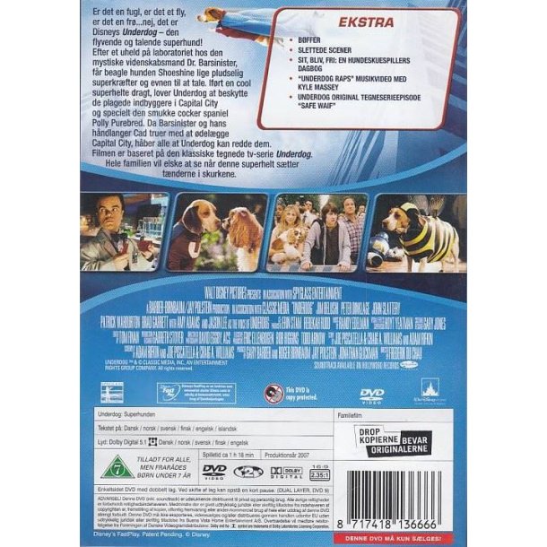 Underdog - Superhunden (DVD)