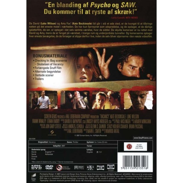 Vacancy (DVD)