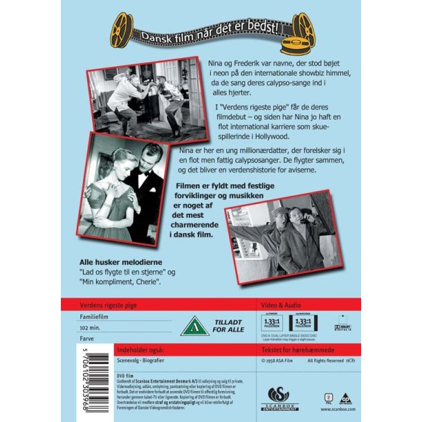 Verdens rigeste pige (DVD)