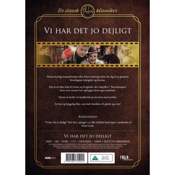 Vi har det jo dejligt (DVD)