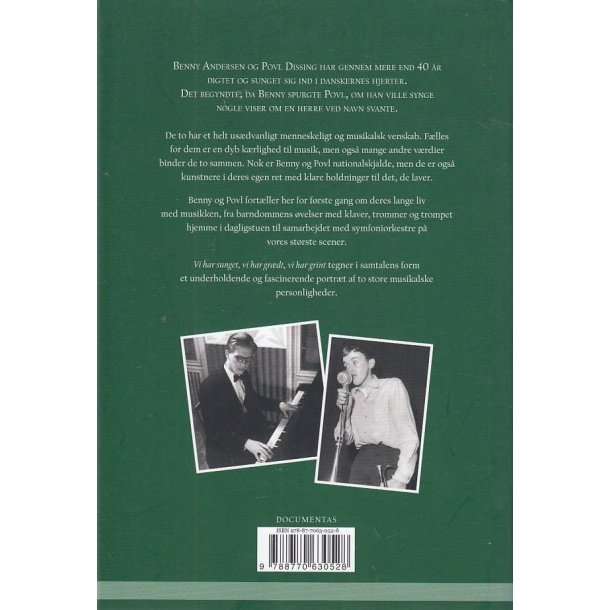 Vi har sunget vi har gr�dt vi har grint (Bog)