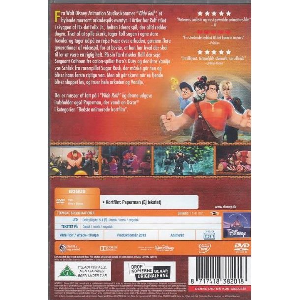 Vilde Rolf - Disney Klassikere nr. 51 (DVD)