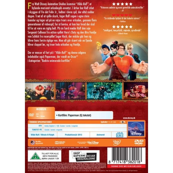 Vilde Rolf - Disney Klassikere nr. 51 (DVD) 