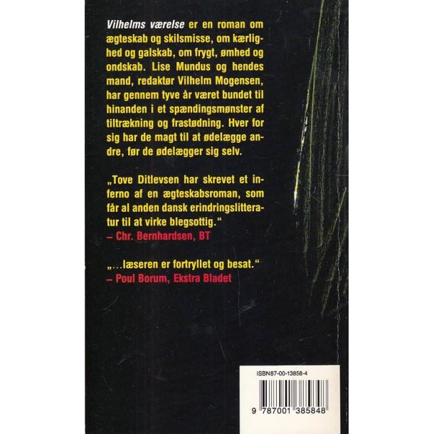 Vilhelms v�relse (Bog)