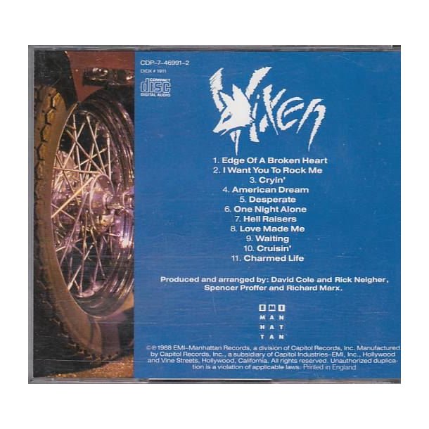 Vixen (CD)