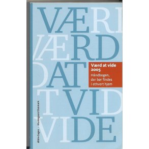 V�rd at vide 2005 (Bog)
