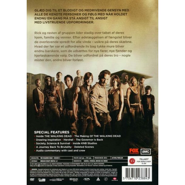 The Walking dead - S�son 4 (DVD)