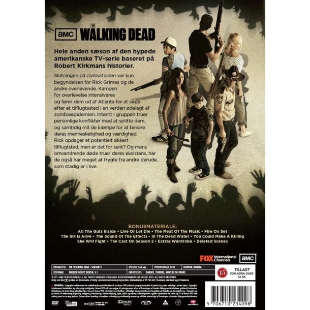 The Walking dead - S�son 2 (DVD)