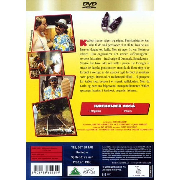 Walter og Carlo 2 - Yes det er far (DVD)