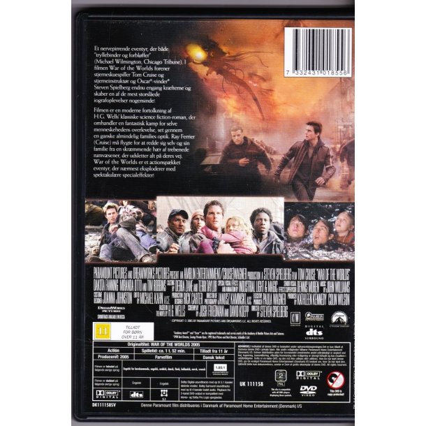 War of the worlds (DVD)