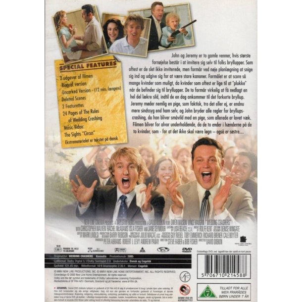 Wedding crashers (DVD)
